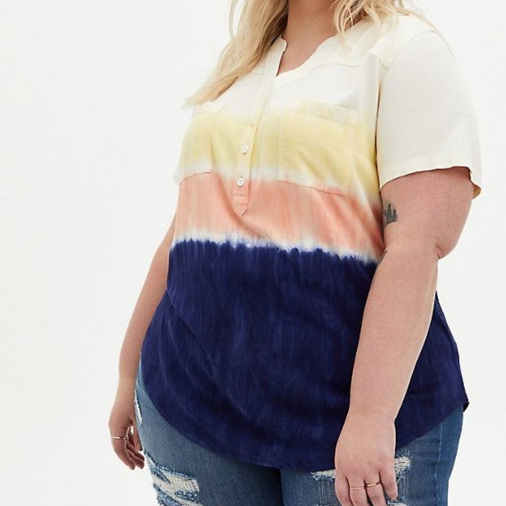 NWT Torrid Harper Blouse 3X